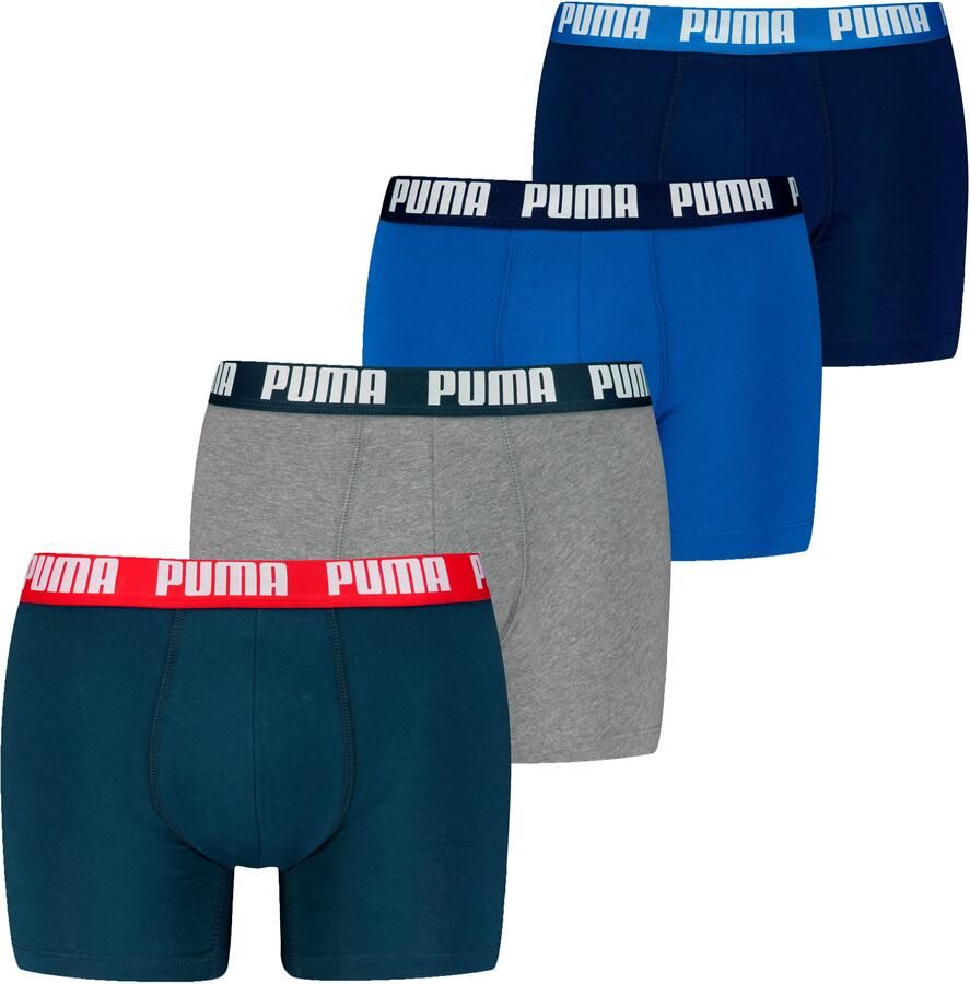 PUMA Boxershort MEN EVERYDAY BOXER 4P ECOM (Set van 4) - Foto 2