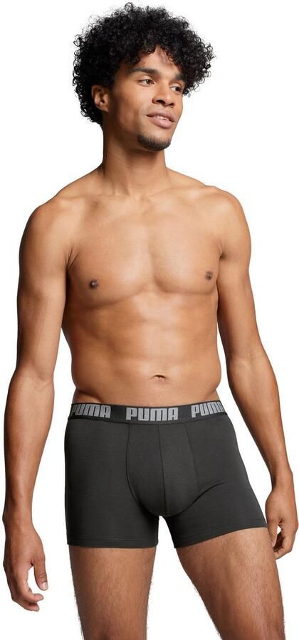 PUMA Boxershort MEN EVERYDAY BOXER 6P ECOM Elastische logotailleband stretchmateriaal zonder opening (Set van 6) - Foto 6