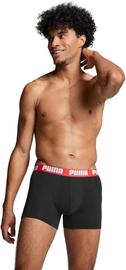 PUMA Boxershort MEN EVERYDAY BOXER 6P ECOM Elastische logotailleband stretchmateriaal zonder opening (Set van 6) - Foto 5