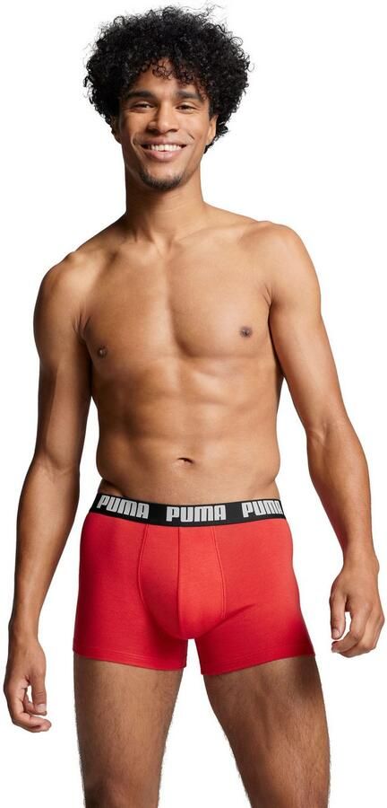 PUMA Boxershort MEN EVERYDAY BOXER 6P ECOM Elastische logotailleband stretchmateriaal zonder opening (Set van 6) - Foto 4