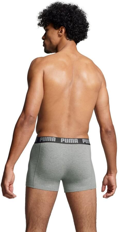 PUMA Boxershort MEN EVERYDAY BOXER 6P ECOM Elastische logotailleband stretchmateriaal zonder opening (Set van 6) - Foto 3