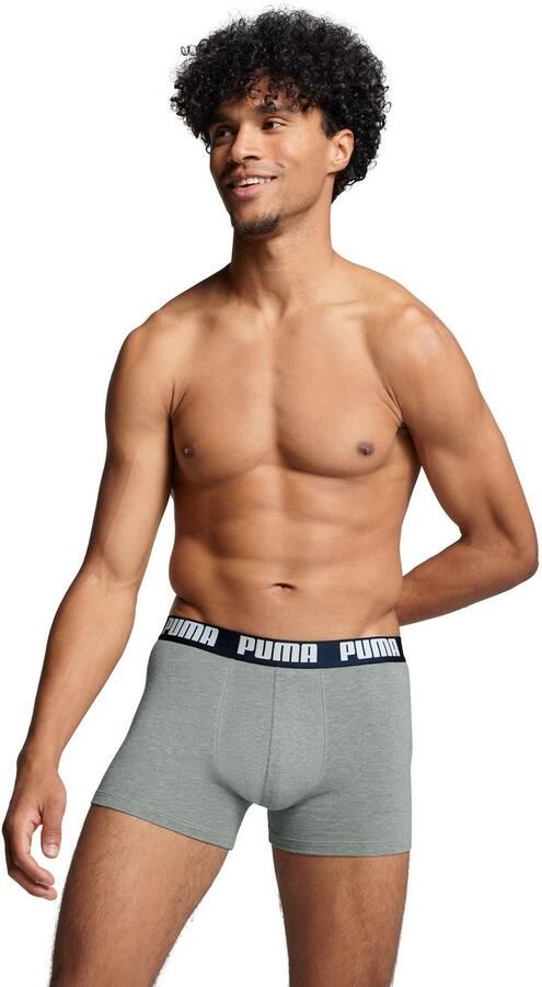 PUMA Boxershort MEN EVERYDAY BOXER 6P ECOM Elastische logotailleband stretchmateriaal zonder opening (Set van 6) - Foto 5