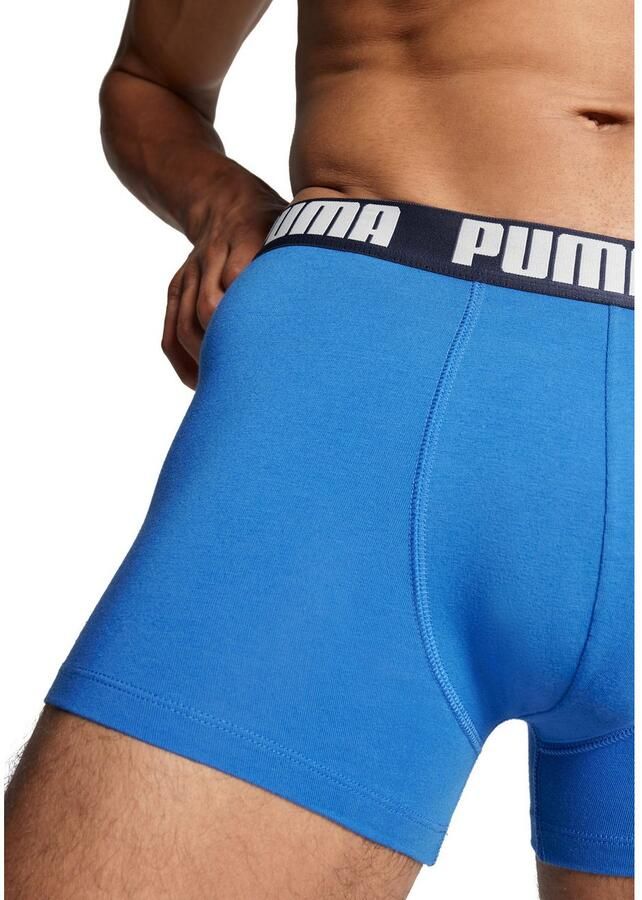 PUMA Boxershort MEN EVERYDAY BOXER 6P ECOM Elastische logotailleband stretchmateriaal zonder opening (Set van 6) - Foto 2