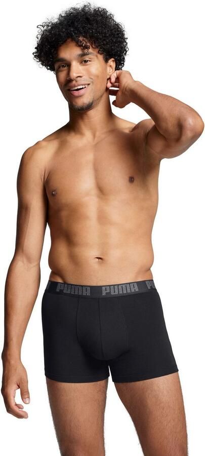 PUMA Boxershort MEN EVERYDAY BOXER 6P ECOM Elastische logotailleband stretchmateriaal zonder opening (Set van 6) - Foto 4