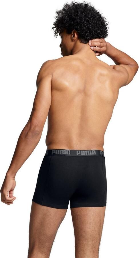 PUMA Boxershort MEN EVERYDAY BOXER 6P ECOM Elastische logotailleband stretchmateriaal zonder opening (Set van 6) - Foto 3