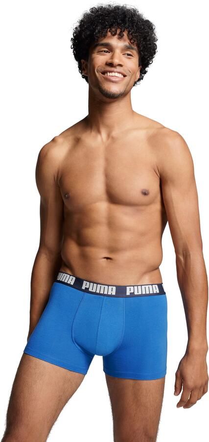 PUMA Boxershort MEN EVERYDAY BOXER 6P ECOM Elastische logotailleband stretchmateriaal zonder opening (Set van 6) - Foto 7