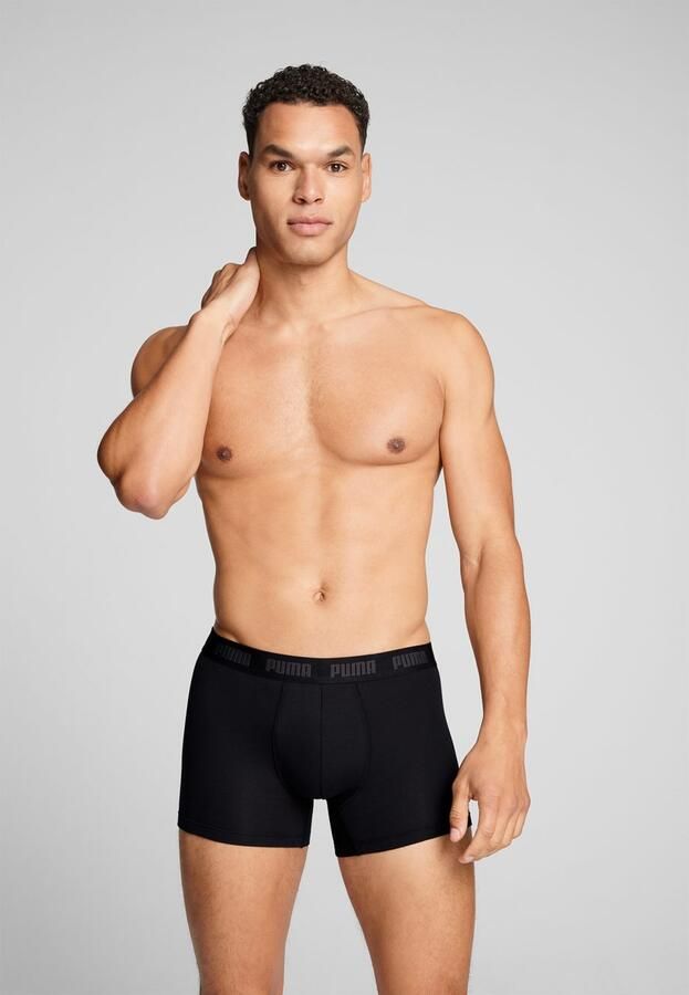 Puma Boxershort met labeldetail in een set van 3 stuks - Foto 4
