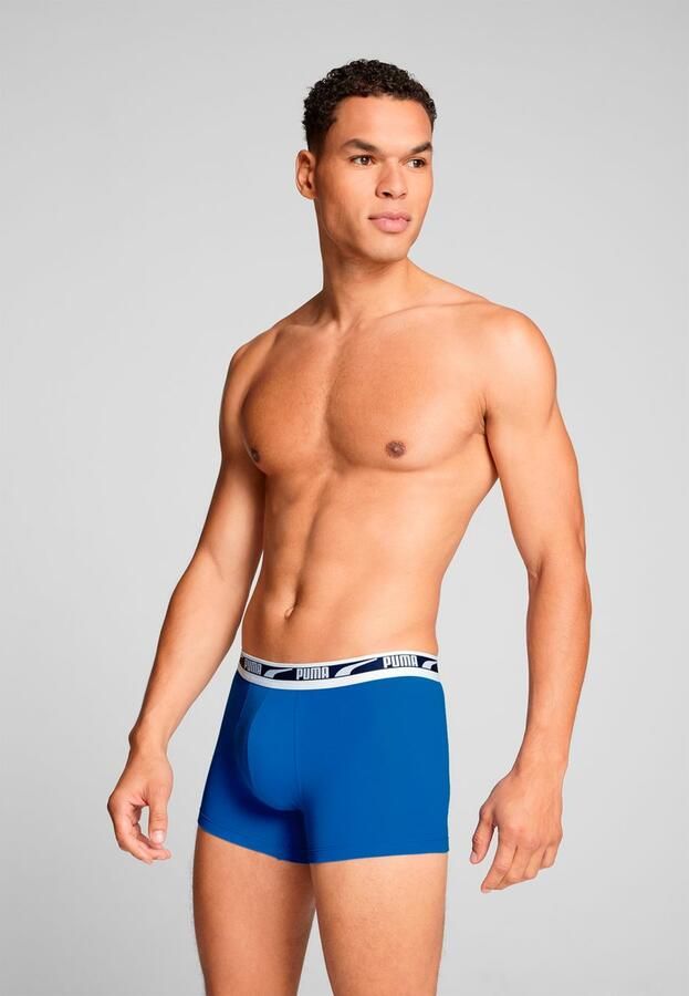 PUMA Boxershort MEN EVERYDAY MULTI LOGO BOXERS 2P (Set van 2) - Foto 4