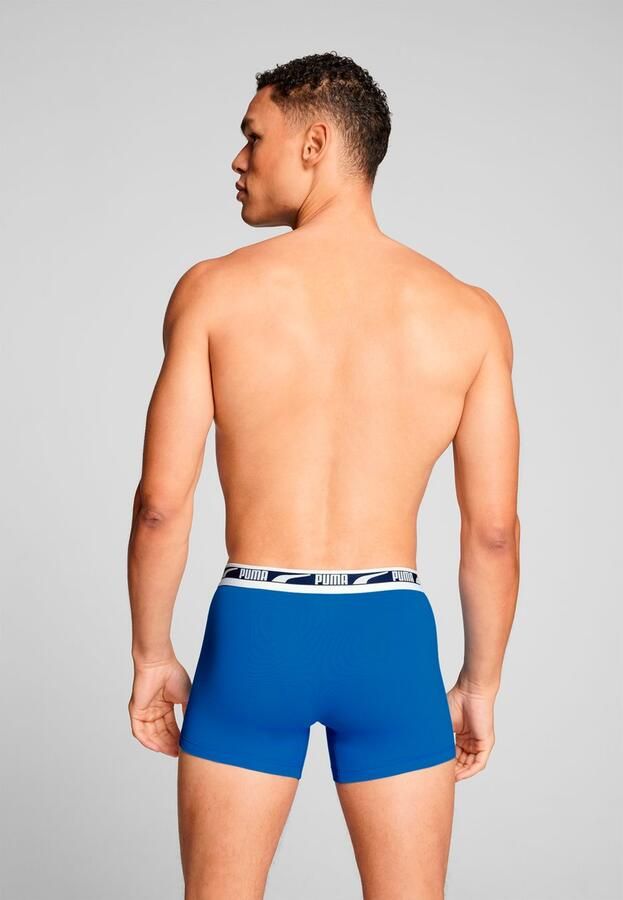 PUMA Boxershort MEN EVERYDAY MULTI LOGO BOXERS 2P (Set van 2) - Foto 5