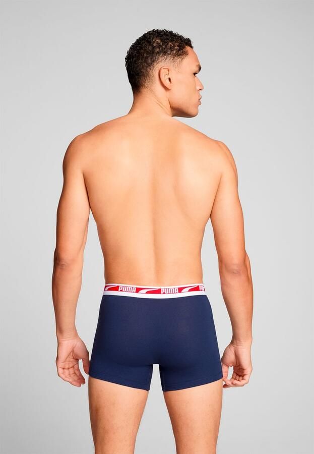 PUMA Boxershort MEN EVERYDAY MULTI LOGO BOXERS 2P (Set van 2) - Foto 4