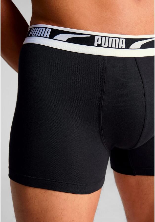 PUMA Boxershort MEN EVERYDAY MULTI LOGO BOXERS 2P (Set van 2) - Foto 2