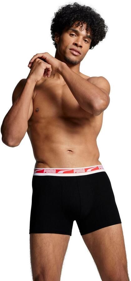 Puma Boxershort met labeldetails in een set van 2 stuks - Foto 5