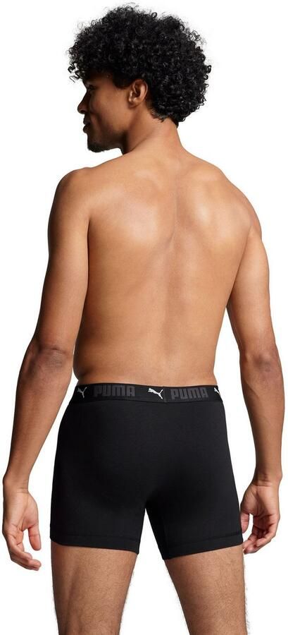 PUMA Boxershort MEN SPORT COTTON BOXERS 2P (2 stuks Set van 2) - Foto 4
