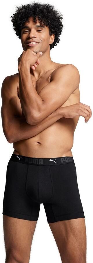 PUMA Boxershort MEN SPORT COTTON BOXERS 2P (2 stuks Set van 2) - Foto 5