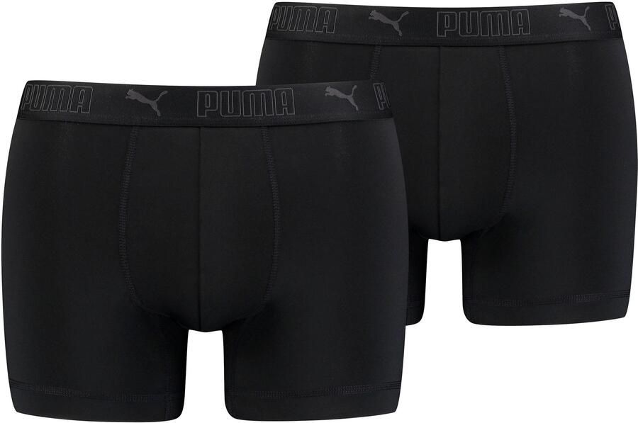 PUMA Boxershort MEN SPORT MICROFIBER BOXERS 2P (2 stuks Set van 2) - Foto 3