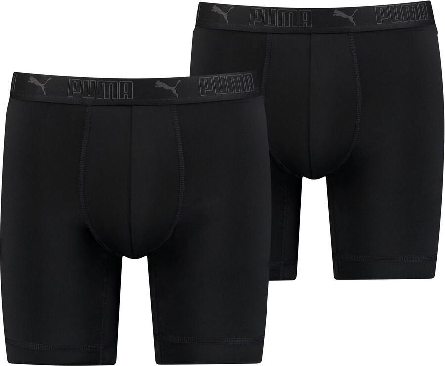 Puma Boxershort met elastische band met logo in een set van 2 stuks model 'Sport' - Foto 7