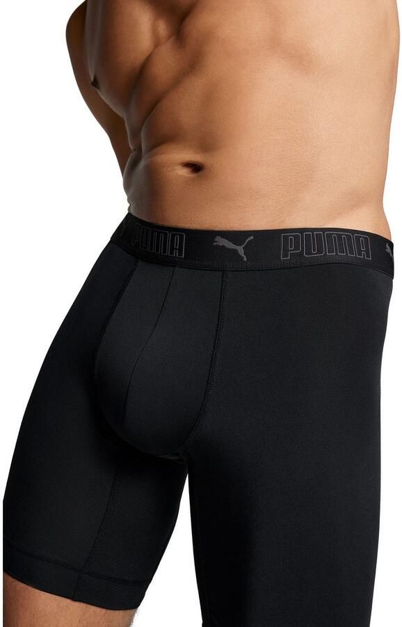 Puma Boxershort met elastische band met logo in een set van 2 stuks model 'Sport' - Foto 5