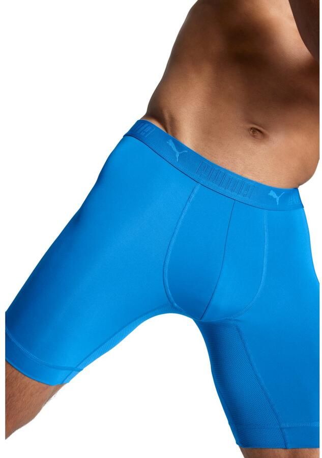 Puma Boxershort met elastische band met logo in een set van 2 stuks model 'Sport' - Foto 3