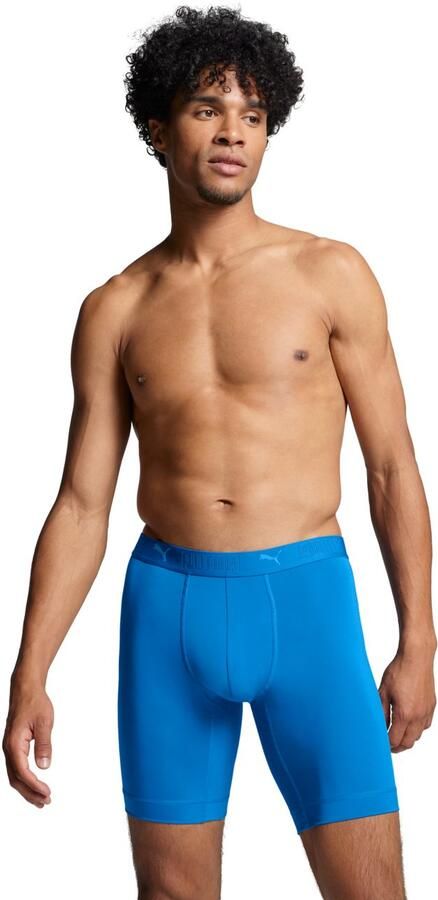 Puma Boxershort met elastische band met logo in een set van 2 stuks model 'Sport' - Foto 4