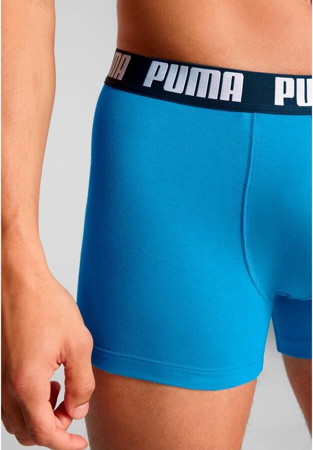 Puma Boxershort met labeldetail in een set van 2 stuks