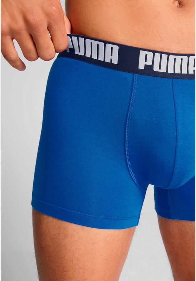Puma Boxershort met labeldetail in een set van 2 stuks