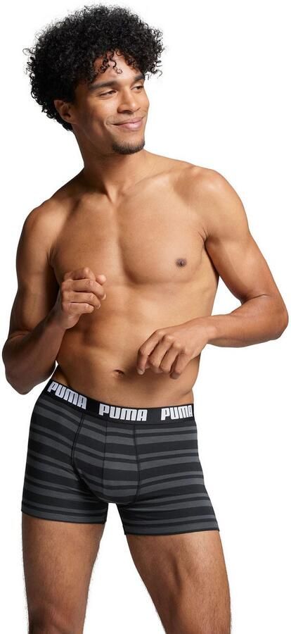 Puma Boxershort met deelnaden in een set van 2 stuks model 'HERITAGE' - Foto 7