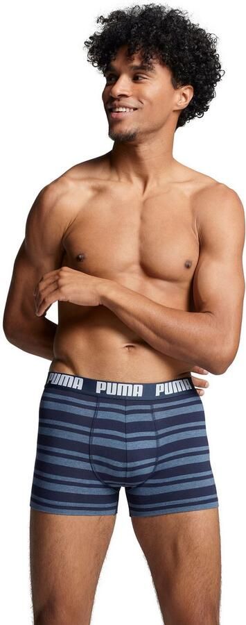 Puma Boxershort met deelnaden in een set van 2 stuks model 'HERITAGE' - Foto 6