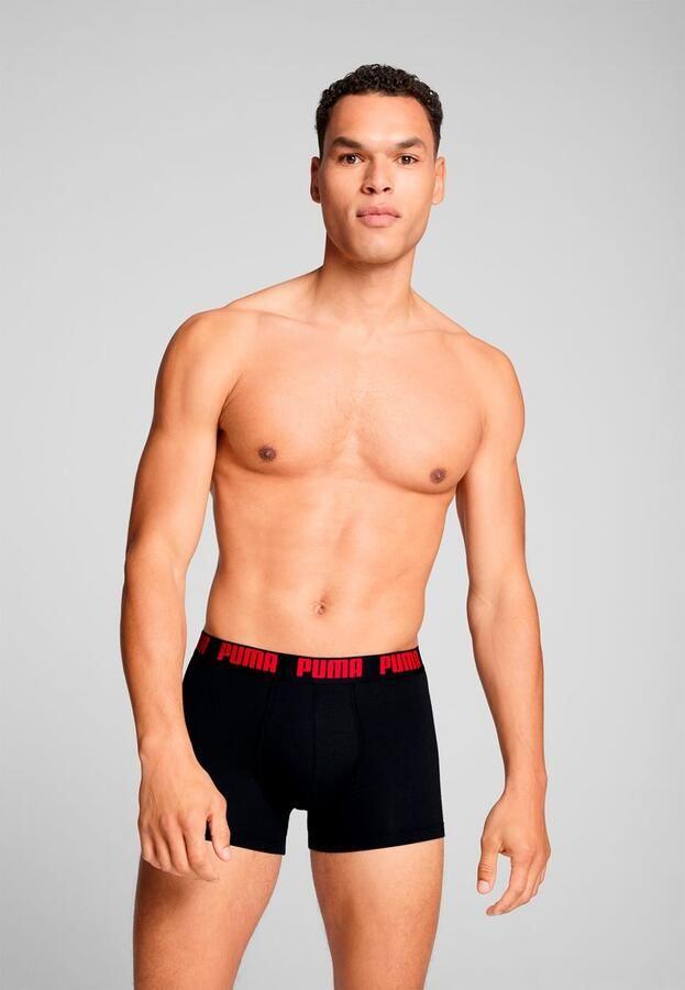 Puma Boxershort met deelnaden in een set van 2 stuks model 'HERITAGE' - Foto 3