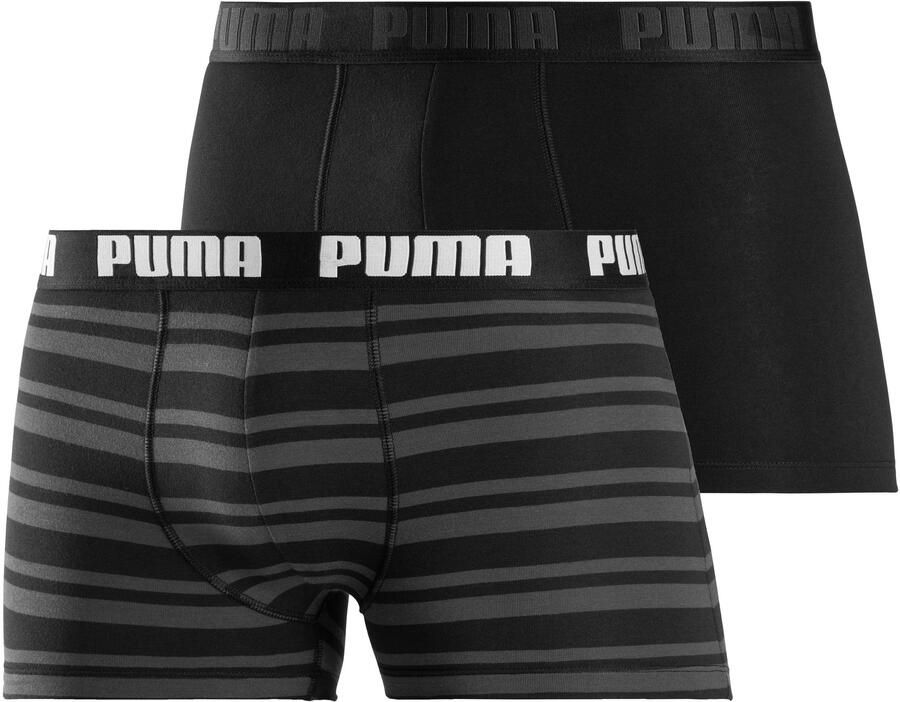Puma Boxershort met deelnaden in een set van 2 stuks model 'HERITAGE'
