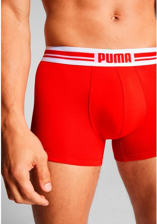 PUMA Boxershort weefband met logo (2 stuks Set van 2)