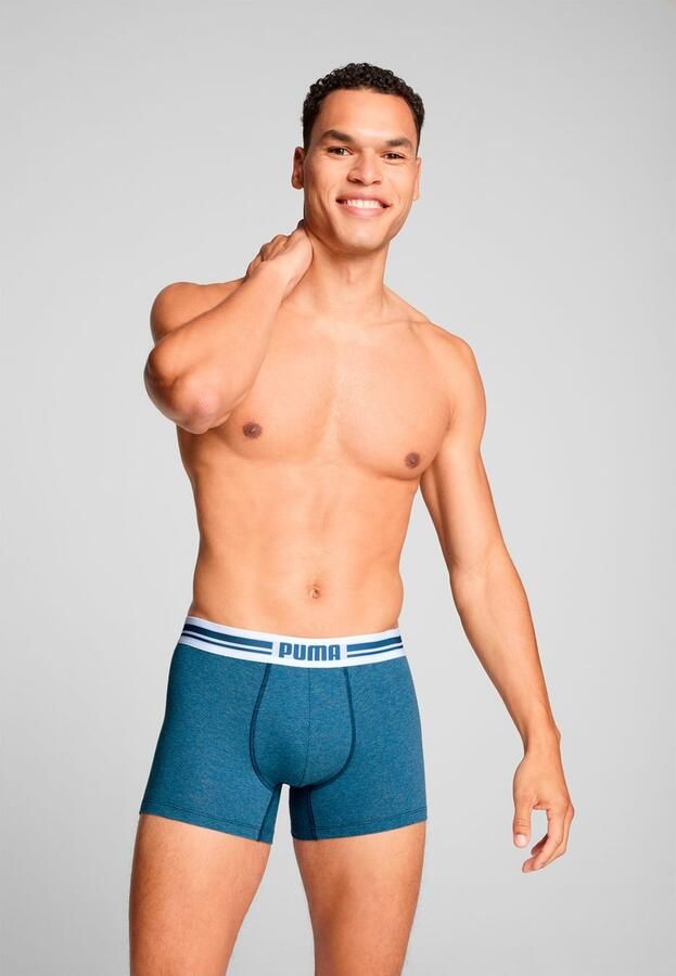 PUMA Boxershort weefband met logo (2 stuks Set van 2) - Foto 2