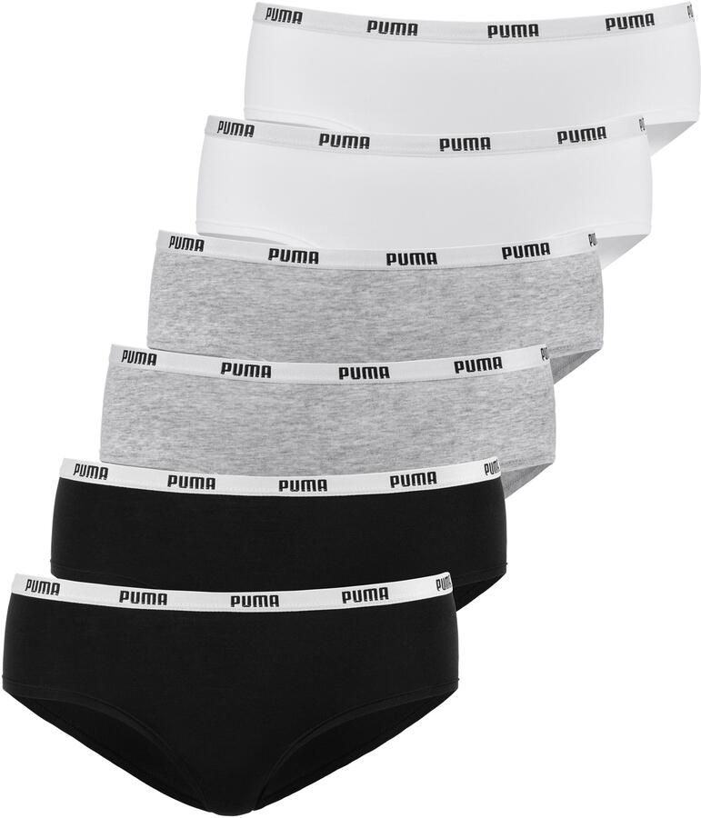 Puma Heupslip met elastische band met label in een set van 6 stuks - Foto 6