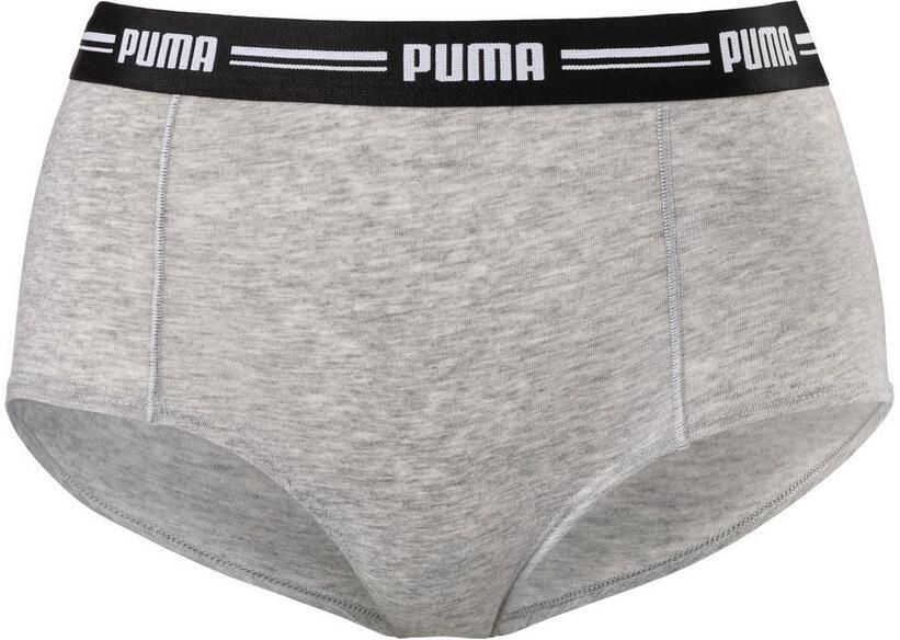 PUMA Hipster WOMEN MINI SHORT 2P PACK met opvallende logo-tailleband (2 stuks Set van 2) - Foto 5