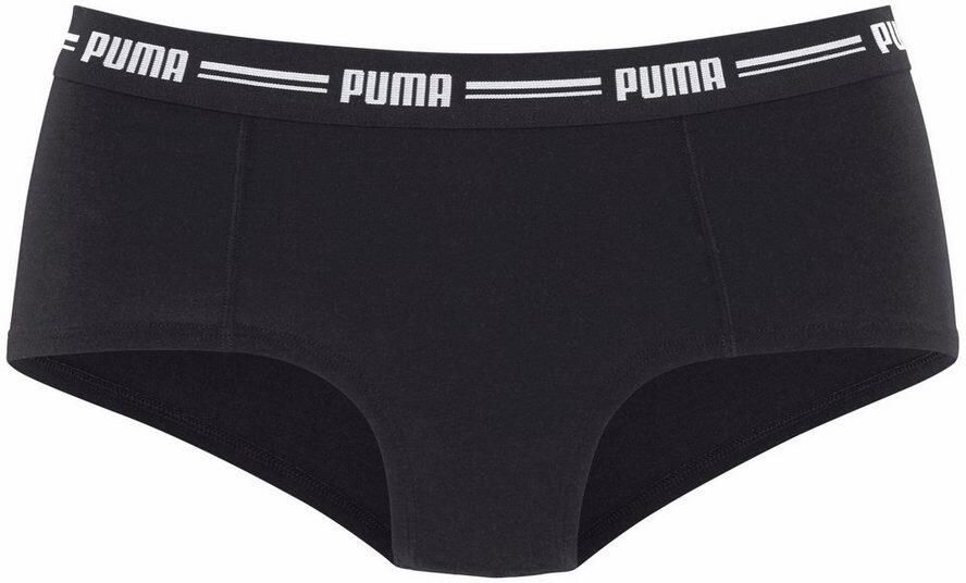 PUMA Hipster WOMEN MINI SHORT 2P PACK met opvallende logo-tailleband (2 stuks Set van 2) - Foto 6