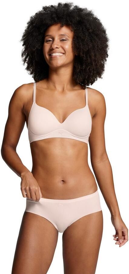 PUMA Hipster WOMEN SEAMLESS HIPSTER naadloze randen middelhoge taille onzichtbare look (Set van 2) - Foto 4