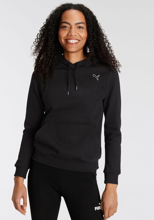 Puma Klassieke hoodie met logo Black Dames - Foto 4