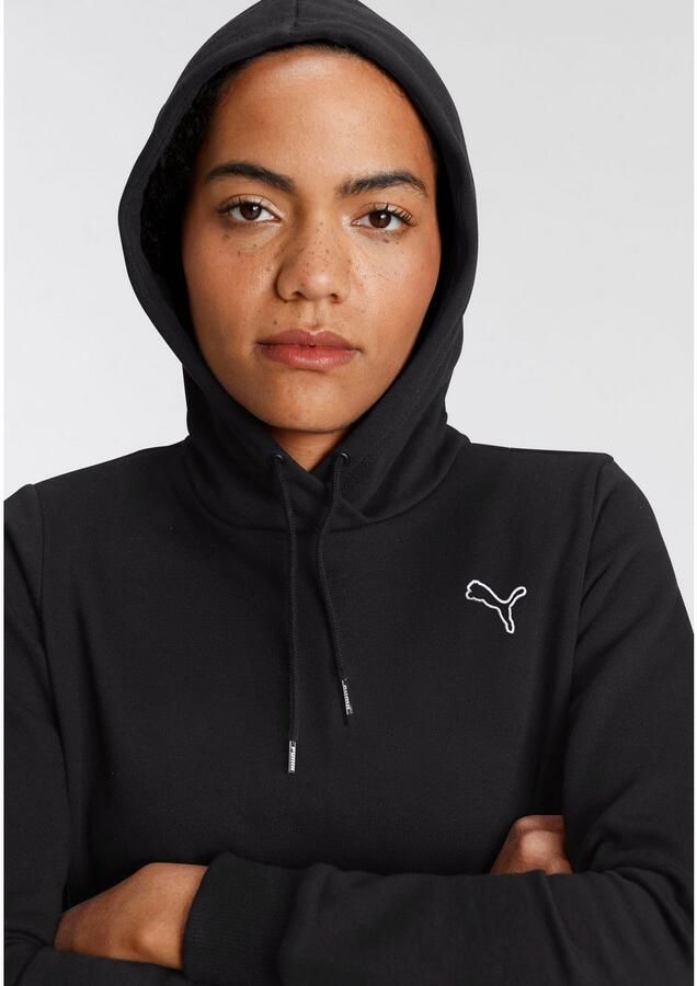 Puma Klassieke hoodie met logo Black Dames - Foto 2