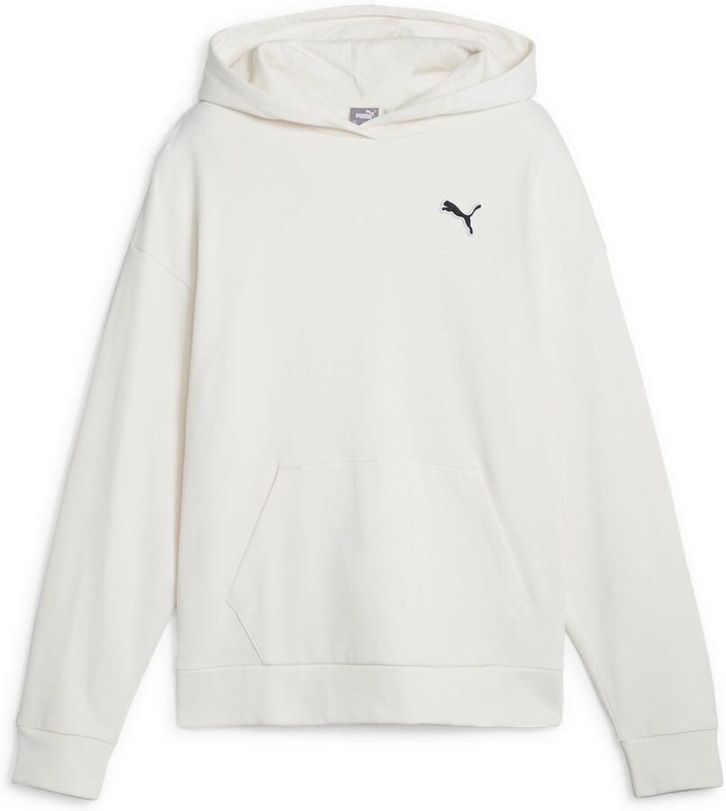 Puma Klassieke Hoodie met Logo Beige Dames - Foto 2