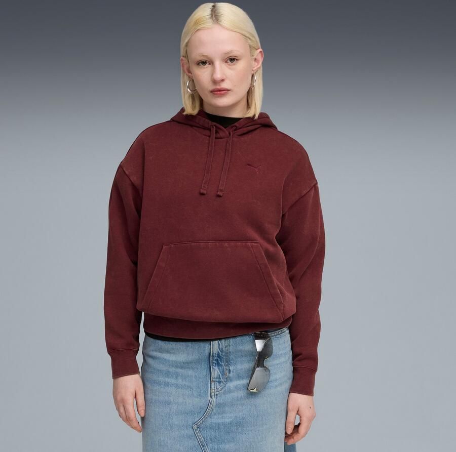 PUMA Hoodie ESS ELEVATED RELAXED WASH HOODIE FL - Foto 4