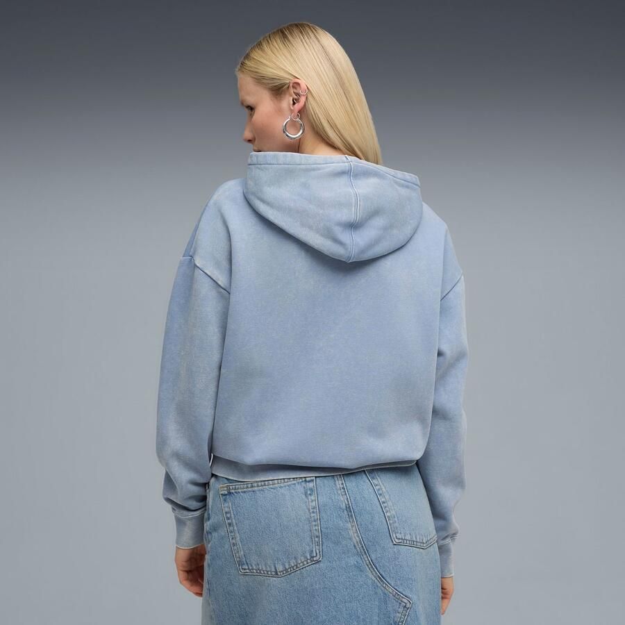 PUMA Hoodie ESS ELEVATED RELAXED WASH HOODIE FL