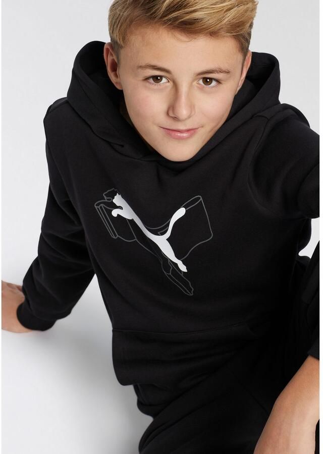 PUMA Hoodie ESS+ LOGO LAB CAT HOODIE FL B