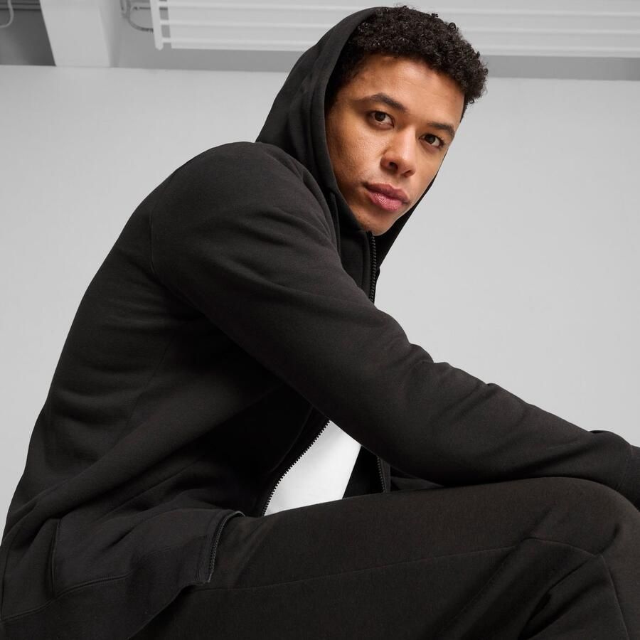 Puma Sweater Ess No. 1 Logo Full-Zip Hoodie Fl - Foto 4