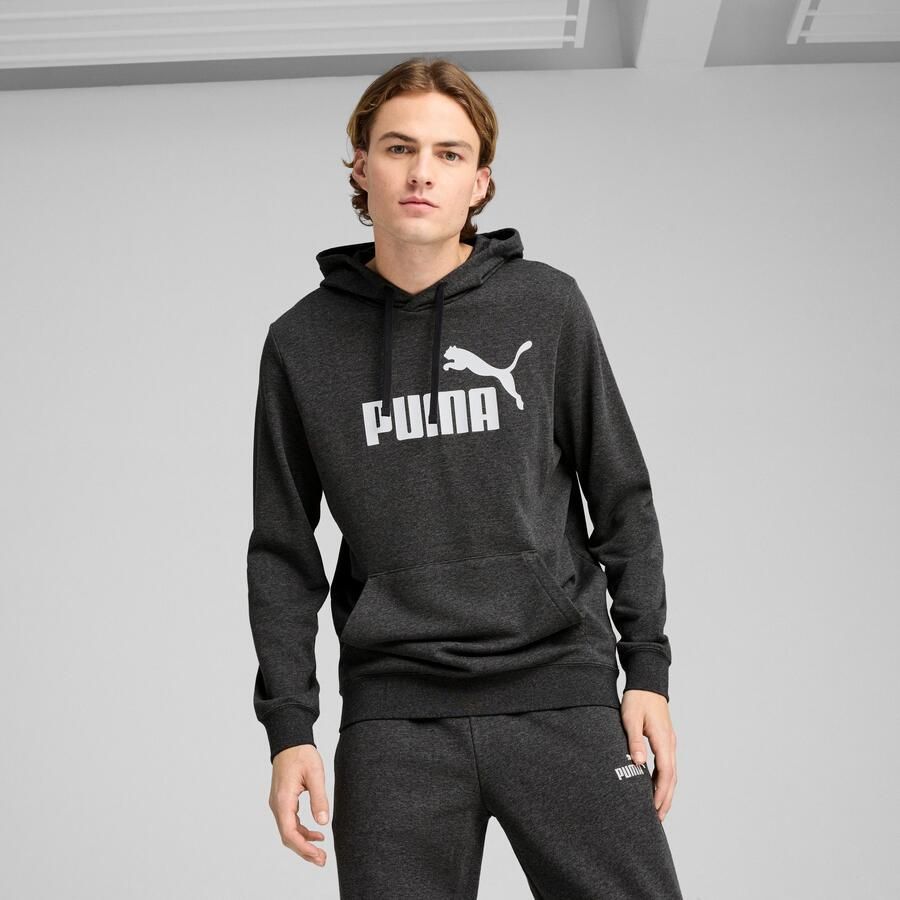 PUMA Hoodie ESS NO. 1 LOGO HOODIE TR French Terry materiaal voor aangenaam draagcomfort sportieve look - Foto 3