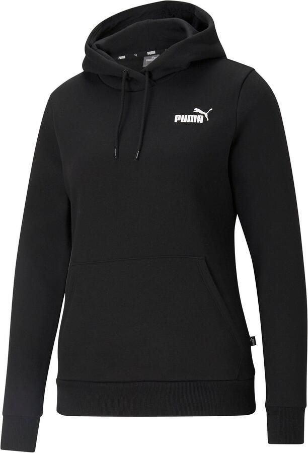 Puma Essential Small Logo Hoodie Black Dames