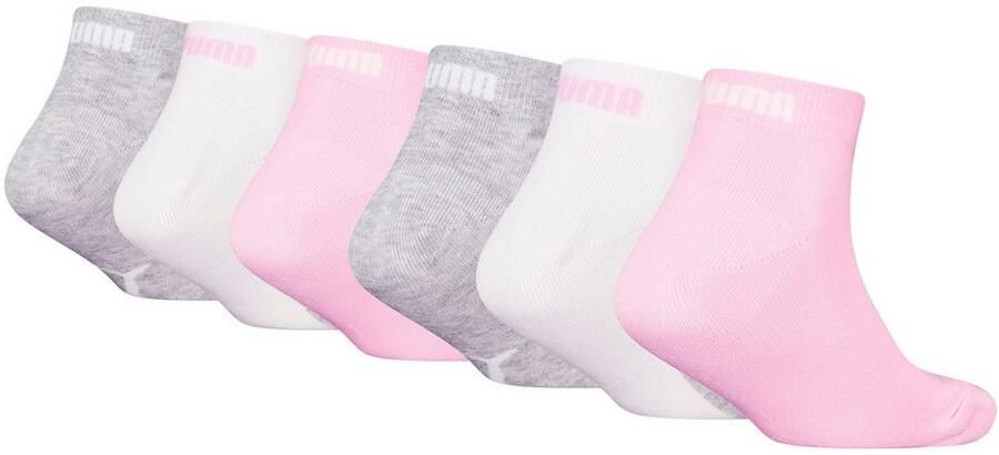 PUMA Korte sokken KIDS BWT QUARTER 6P ECOM (6 paar Set van 6) - Foto 2