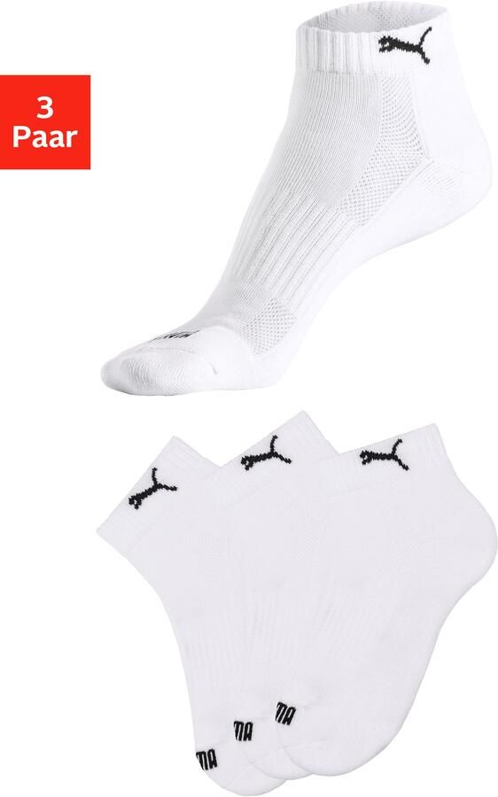 PUMA Korte sokken met frottézool (3 paar) - Foto 8