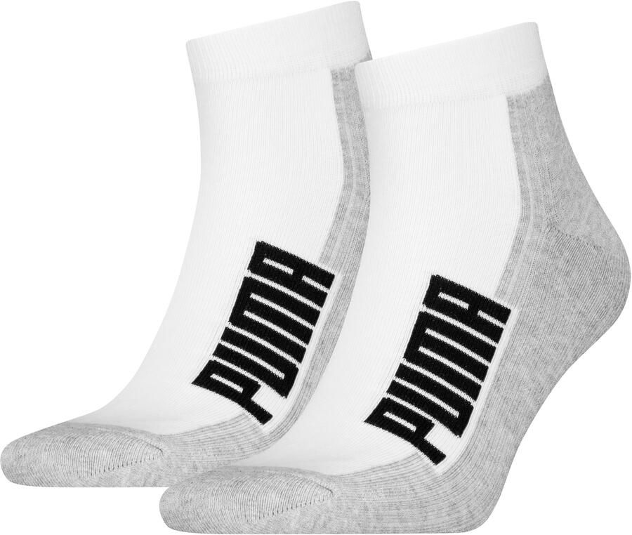 PUMA Korte sokken UNISEX BWT CUSHIONED QUARTER 2P (2 paar) - Foto 2