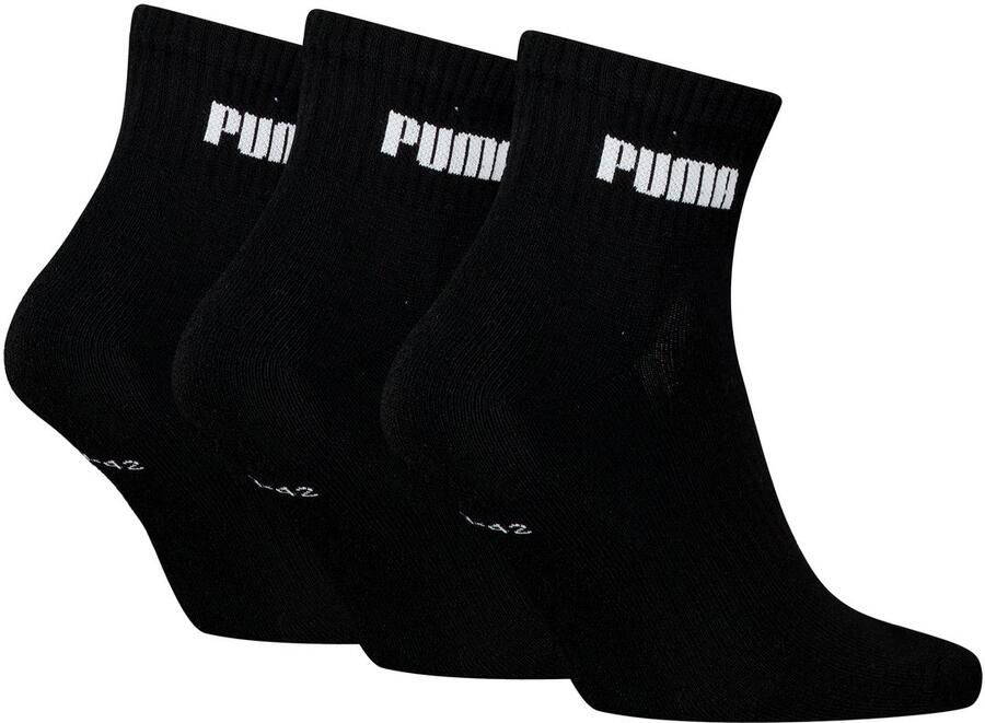PUMA Korte sokken UNISEX CUSHIONED NEXT QUARTER 3P (3 paar 3 paar)