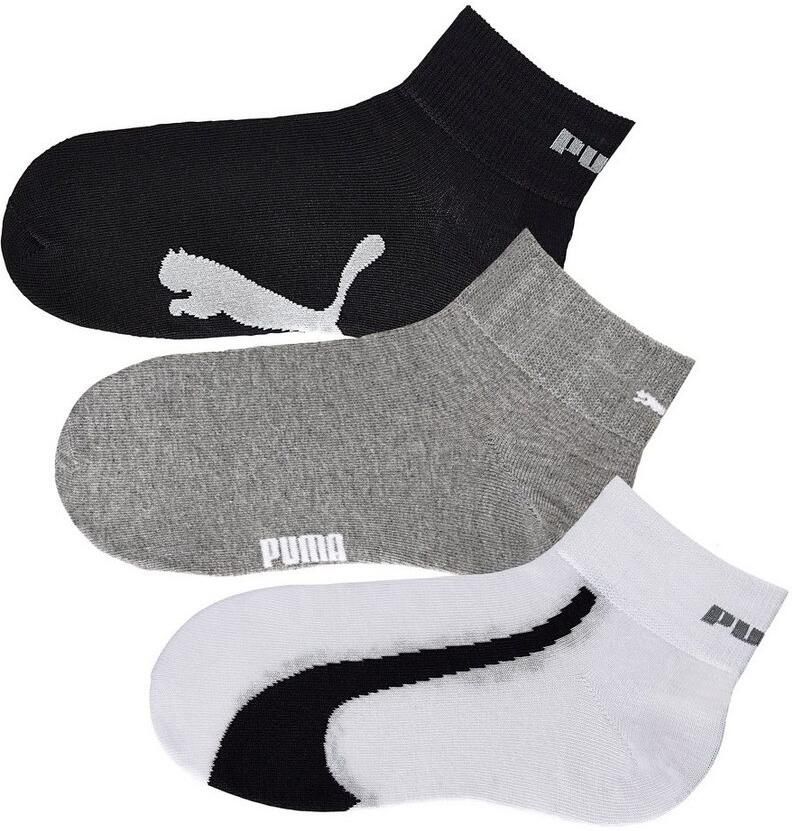 PUMA Korte sokken UNISEX LIFESTYLE QUARTER 3P (3 paar 3 paar)