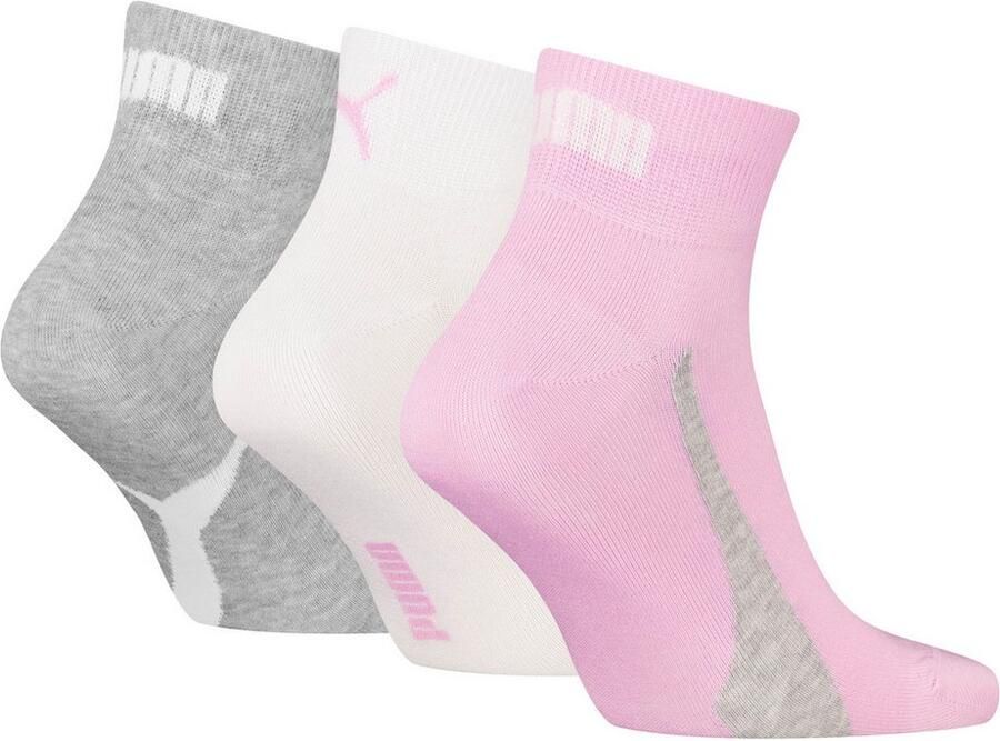 PUMA Korte sokken UNISEX LIFESTYLE QUARTER 3P (3 paar 3 paar) - Foto 2